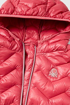 United Colors of Benetton Kız Çocuk Yelek Pembe 21INCJ00Q