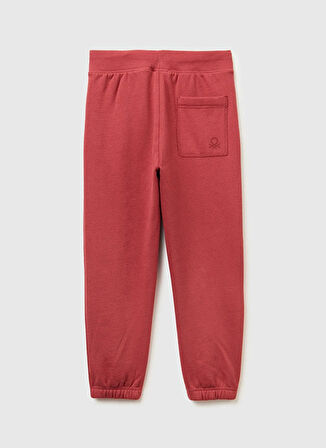 Benetton Baskılı Erkek Çocuk Bordo - Gri Sweatshırt 3EB5C505L