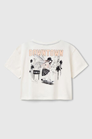 United Colors Of Benetton Kız Çocuk T Shirt 3I1XC10N8