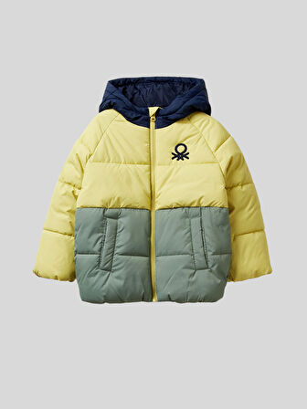 Benetton Erkek Çocuk Renkli Mont 1-6 Yaş Sarı