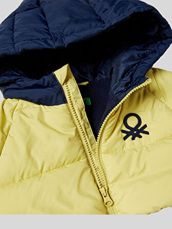 Benetton Erkek Çocuk Renkli Mont 1-6 Yaş Sarı