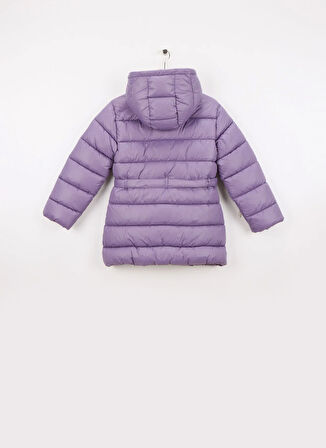 Benetton Mor Kız Çocuk Şişme Mont 2NQRCN06O