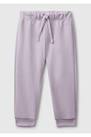 Benetton Kız Bebek Lila Eşofman Altı