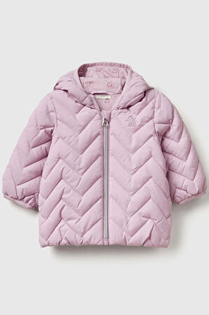 United Colors of Benetton Kız Bebek 2WU0AN00W-25K Mont Lila