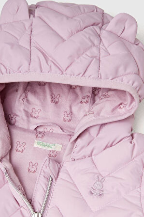 United Colors of Benetton Kız Bebek 2WU0AN00W-25K Mont Lila