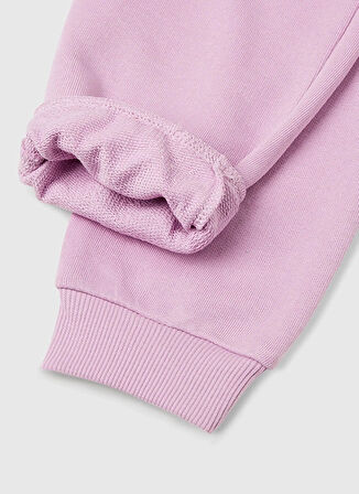 Benetton Lastikli Paça Lila Kız Çocuk Eşofman Altı 3J68CF02H