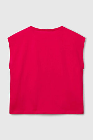 United Colors of Benetton Kız Çocuk Tişört 3JERC10PB