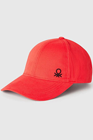 United Colors of Benetton Çocuk Cap Şapka Kırmızı 6YCTCA01
