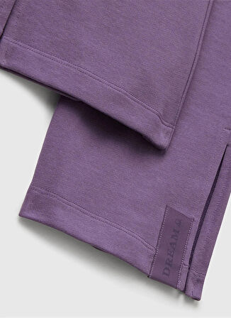 Benetton Düz Paça Mor Kız Çocuk Eşofman Altı 3NBMCF06K