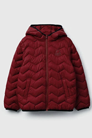 United Colors of Benetton Erkek Çocuk 2TWDCN04V-25K Mont Bordo