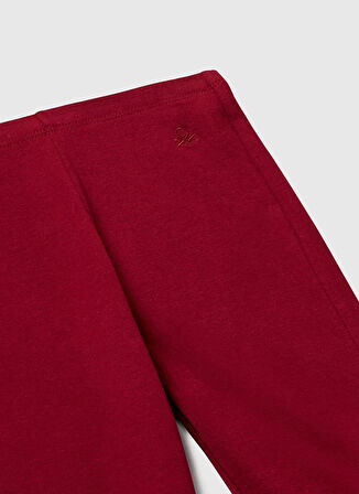 Benetton Bordo Kız Çocuk Tayt 3DKECF037