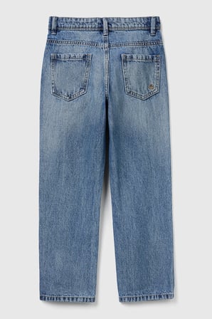 Mix Erkek EJ_Eskitilmiş Efektli Düğmeli Denim Pantolon Model Kodu: 4AW7CE021902