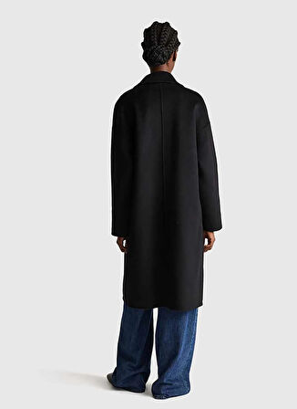 Benetton Siyah Kadın Kaban 28F7DN082