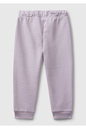 Benetton Kız Bebek Lila Eşofman Altı