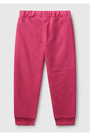 Benetton Kız Bebek Fuşya Eşofman Altı