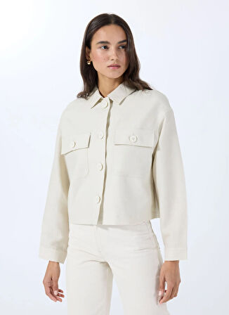 Benetton Normal Taş Kadın Ceket 25BVDN08B