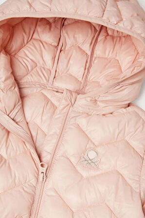 United Colors of BenettonKız Bebek 21INGN02Z-25K Mevsimlik Mont Açık Pembe