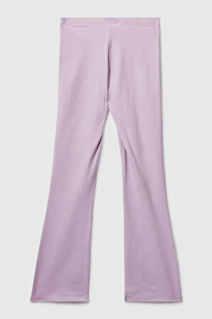 United Colors of Benetton Kız Çocuk 3DKECF037-25K İspanyol Tayt lila