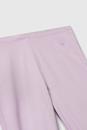 United Colors of Benetton Kız Çocuk 3DKECF037-25K İspanyol Tayt lila