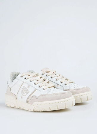 Chiara Ferragni Beyaz - Kahverengi Kadın Sneaker CF3501_126