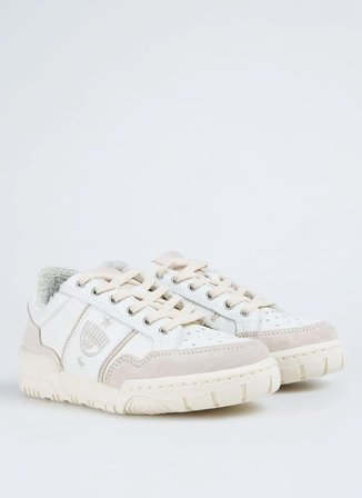 Chiara Ferragni Beyaz - Kahverengi Kadın Sneaker CF3501_126