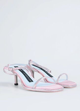 Chiara Ferragni Pembe Kadın Topuklu Sandalet CF3540_012