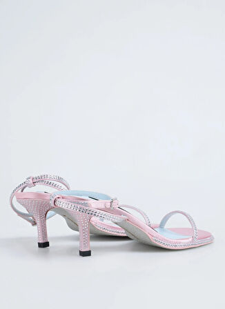 Chiara Ferragni Pembe Kadın Topuklu Sandalet CF3540_012