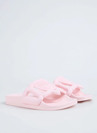 Chiara Ferragni Pembe Kadın Terlik CF3555_012