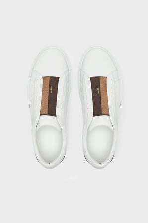 Fendi Deri Sneaker Ayakkabı Erkek AYAKKABI 7E1937 A2C9 F1XIF BEYAZ