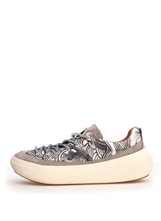 Flower Mountain Beyaz - Çok Renkli Erkek Sneaker FAMI UNI