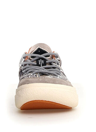 Flower Mountain Beyaz - Çok Renkli Erkek Sneaker FAMI UNI