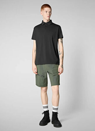 Save The Duck Düz Siyah Erkek Polo T-Shirt DR0021MLOME2010000 JACOB SİYAH