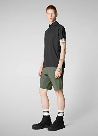 Save The Duck Düz Siyah Erkek Polo T-Shirt DR0021MLOME2010000 JACOB SİYAH