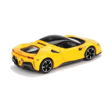 Mini GT Ferrari SF90 Stradale Model Araba Sarı 1:64 Ölçek