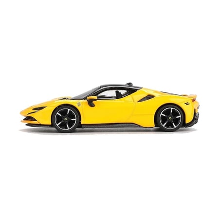 Mini GT Ferrari SF90 Stradale Model Araba Sarı 1:64 Ölçek