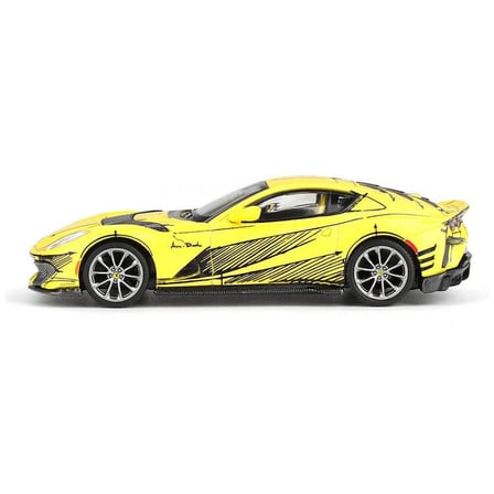 Mini GT Ferrari 812 Competizione Model Araba Sarı 1:64