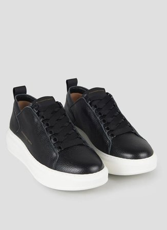 Alexander Smith Siyah Erkek Sneaker WEMBLEY DECONSTRUCTED