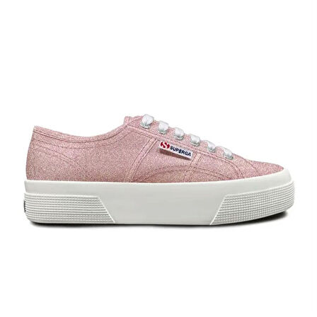 Superga 2740 Platform Lame Kadın Günlük Ayakkabı S6128SW-A1G-SP Pembe