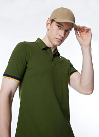 K-Way Yeşil Erkek Polo T-Shirt K7121IW_VINCENT