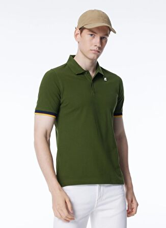 K-Way Yeşil Erkek Polo T-Shirt K7121IW_VINCENT