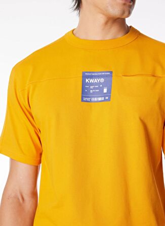 K-Way Bisiklet Yaka Çok Renkli Erkek T-Shirt K5127FW_FANTOME PRINT - POCKET