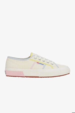 Superga 2750 Colorblockıng Unisex Bej Sneaker S3124QW-ADZ-SP