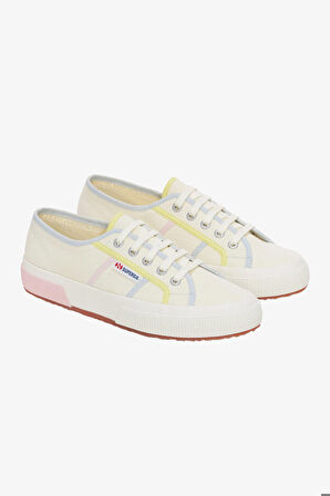 Superga 2750 Colorblockıng Unisex Bej Sneaker S3124QW-ADZ-SP