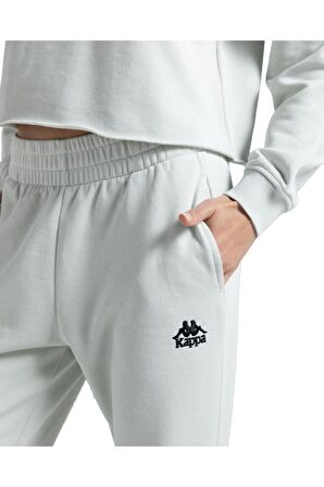 Kappa 321R38W Authenti̇c Ki̇na Pants Gri̇ Uni̇sex Eşofman Altı