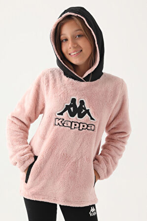 Kappa Kız Çocuk Pudra Sweatshirt