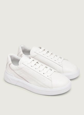 Valentino Beyaz Erkek Deri Sneaker 92R2109VIT