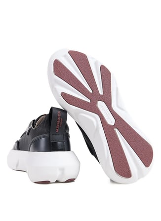 Alexander Smith Siyah Kadın Sneaker ALBDEPW