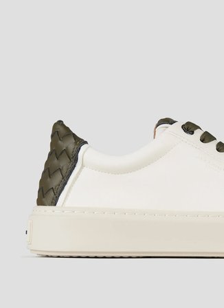 Alexander Smith Beyaz - Haki Erkek Sneaker LONDON