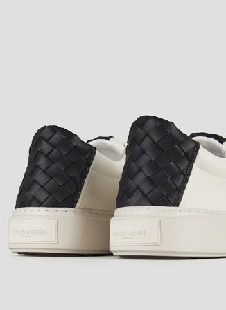 Alexander Smith Beyaz - Siyah Erkek Sneaker LONDON