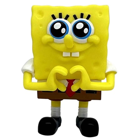 SpongeBob Sürpriz Figür Paketi - 3D Miniş Konseptli Orijinal SüngerBob Oyuncağı